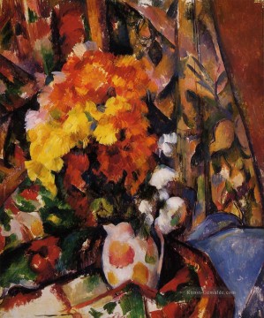 Chrysanthemen Paul Cezanne Ölgemälde